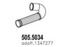 DAF 1347277 Exhaust Pipe